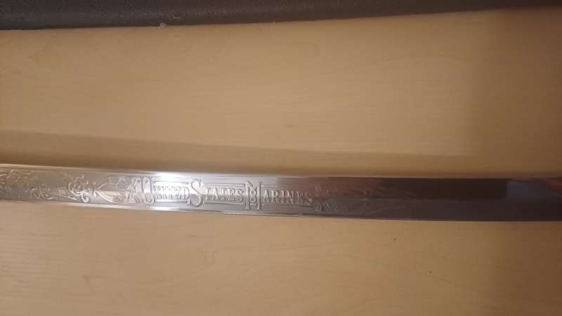 United States Marines Sword With Scabbard
