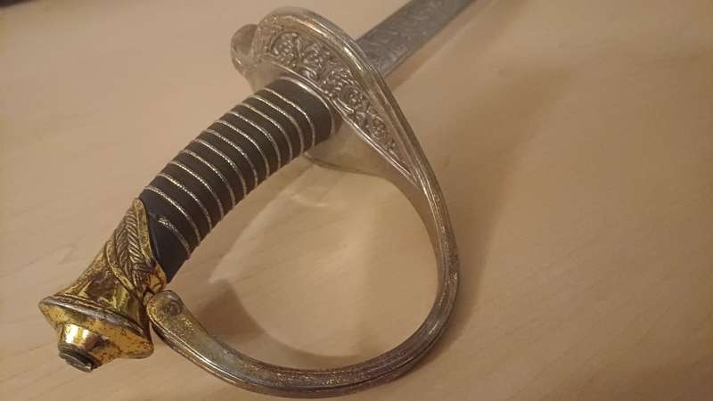 United States Marines Sword With Scabbard