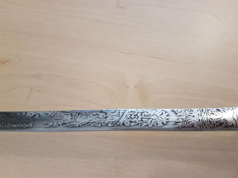 Extremely Rare Pair of 18th Century French Officer's Court Swords