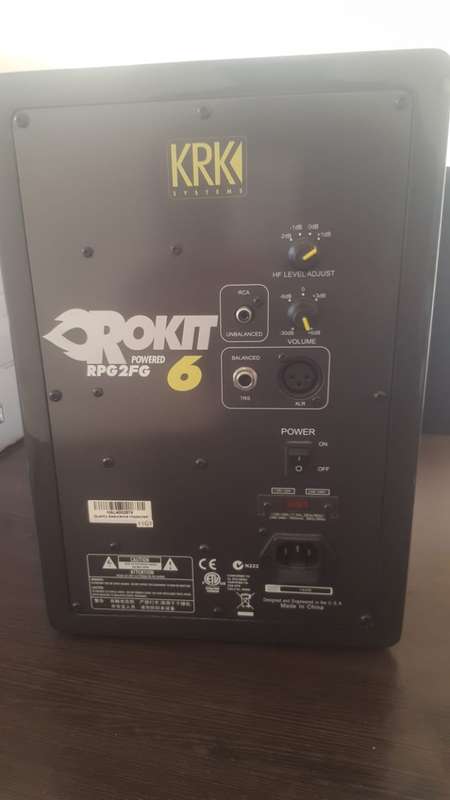 KRK Rokit 6FG Gen2 Studio monitor Speakers Limited Edition