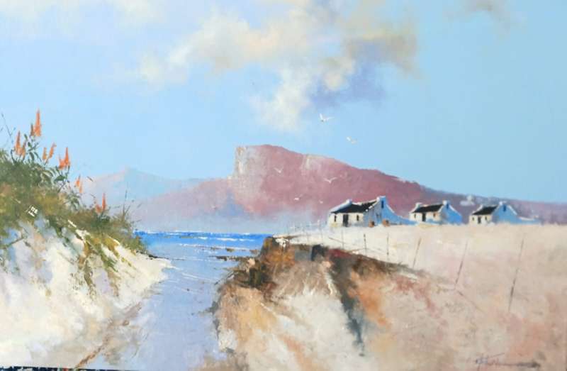Neil janse  Van Nieuwenhuizen Oil on Canvas on Board 60 x 40 cm