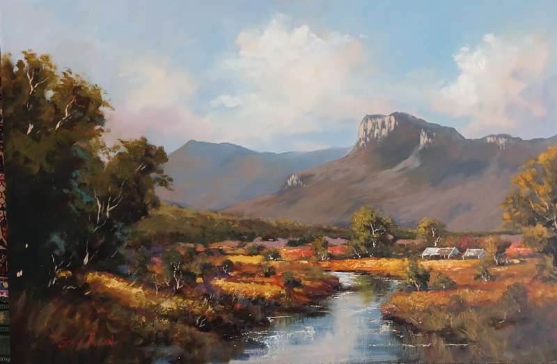 Stan Polson unframed 92 X 61 CM