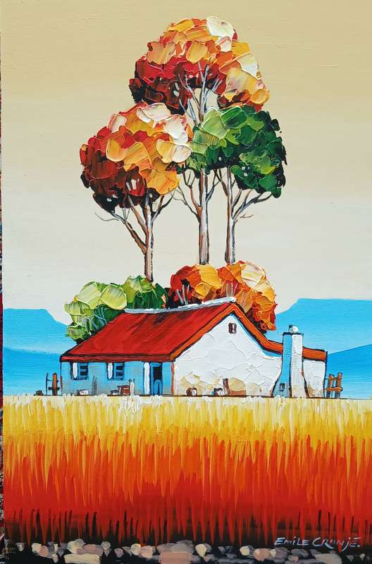 Emile Cronje Unframed 30 x 45 cm