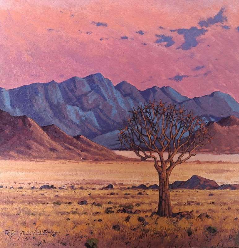 Richard Beyleveldt unframed 40 x 40 cm