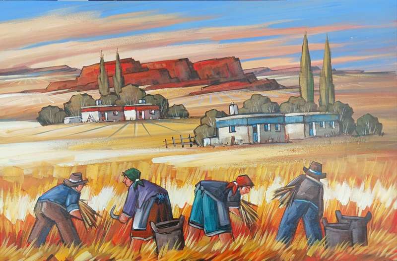 Emile Cronje Unframed 90 x 60 cm