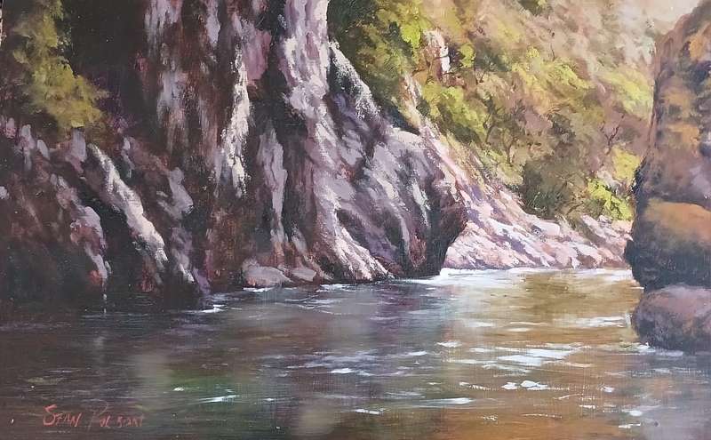 Stan Polson unframed 44 X27 CM