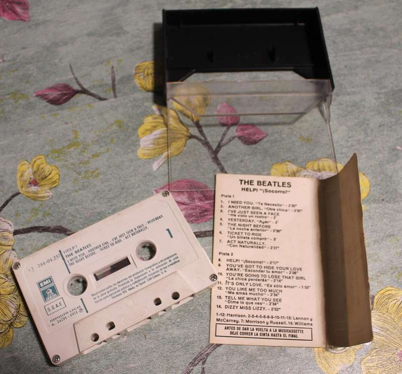 Rare! The Beetles - Help! Socorro 1971 Cassette.