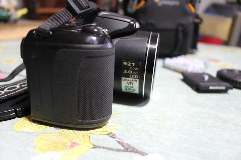 Nikon Coolpix L810 Camera with rechargeable batteries & bag in perfect working condition.