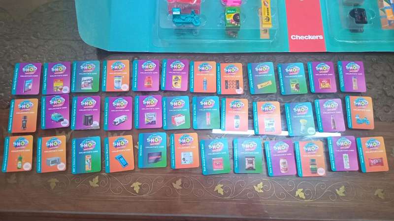 For the Checkers Mini Collector! Box Set with 3D Printed Trolley & 4 extra trolleys for free.