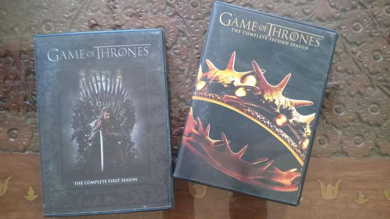 Game of Thrones (S1 & S2) Dvd box set.