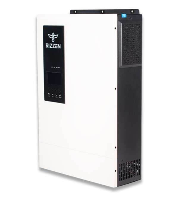 Rizzen 5kVa Hybrid Inverter & 5.12kWh LiFePo4 Battery Combo