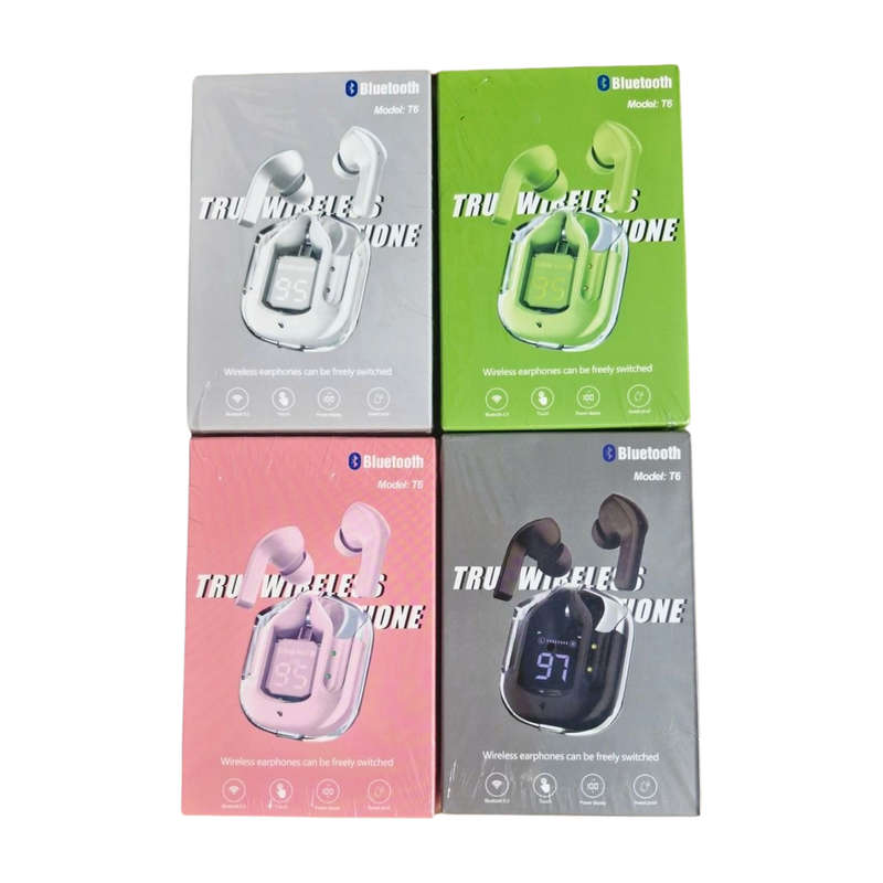 TWS V5.3 True Wireless Stereo Earbuds With LED Display Touch