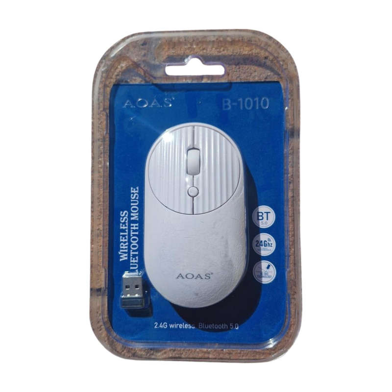 Aoas B-1010 Wireless And Bluetooth Mouse