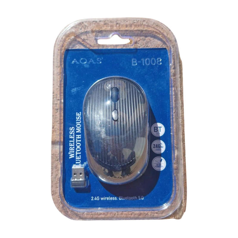 Aoas B-1008 Wireless and Bluetooth Mouse