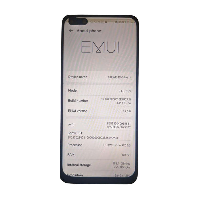 Huawei P40 Pro (256GB + 8GB)