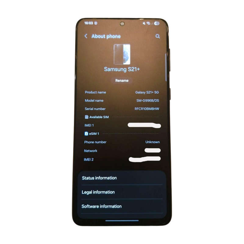 Samsung Galaxy S21 Plus (256gb + 8gb)