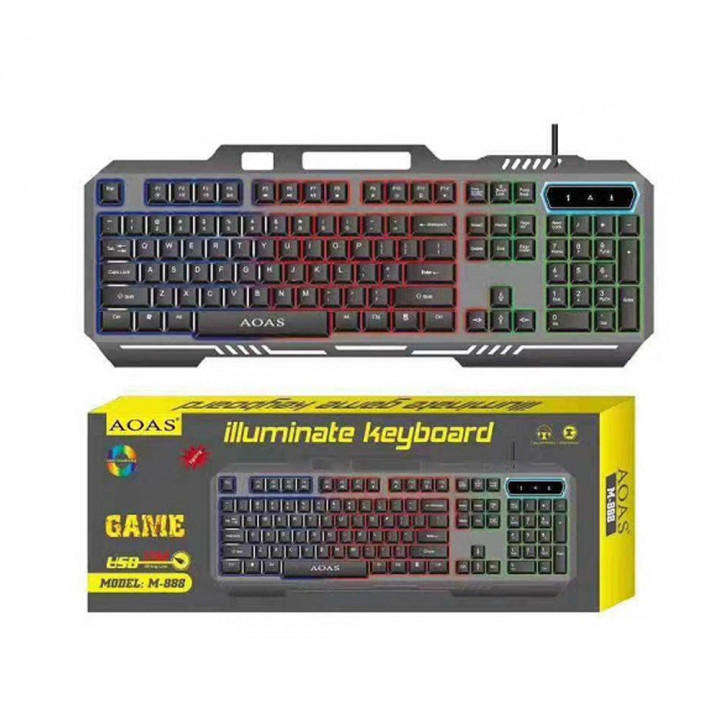 Aoas M-888 Wired Gaming Keyboard