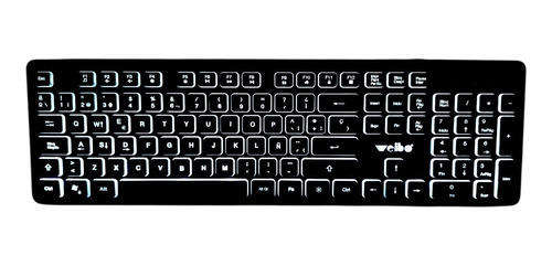 Weibo WB-560 Gaming Keyboard White Illumination