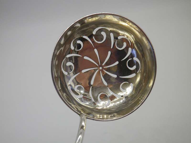 Norwegian 830 Silver Sugar Sifter O I Hovland 21.5 cm 37g