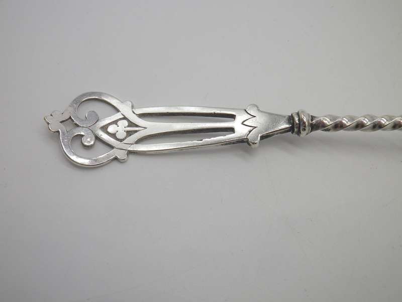 Norwegian 830 Silver Sugar Sifter O I Hovland 21.5 cm 37g