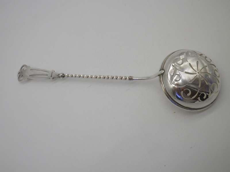 Norwegian 830 Silver Sugar Sifter O I Hovland 21.5 cm 37g