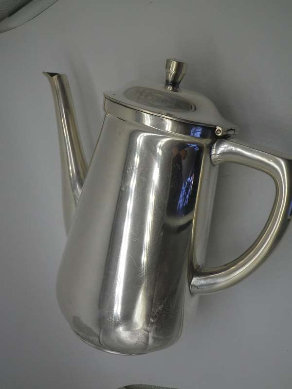 Handsome Vintage WMF Germany  silver plated coffee pot.