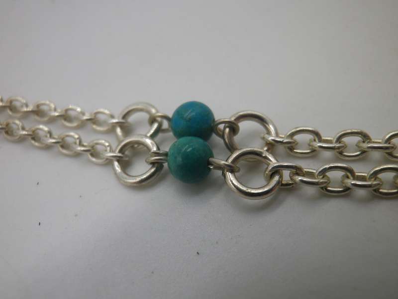 Egyptian Silver, Copper Brass & semi precious stones Designer Necklace.