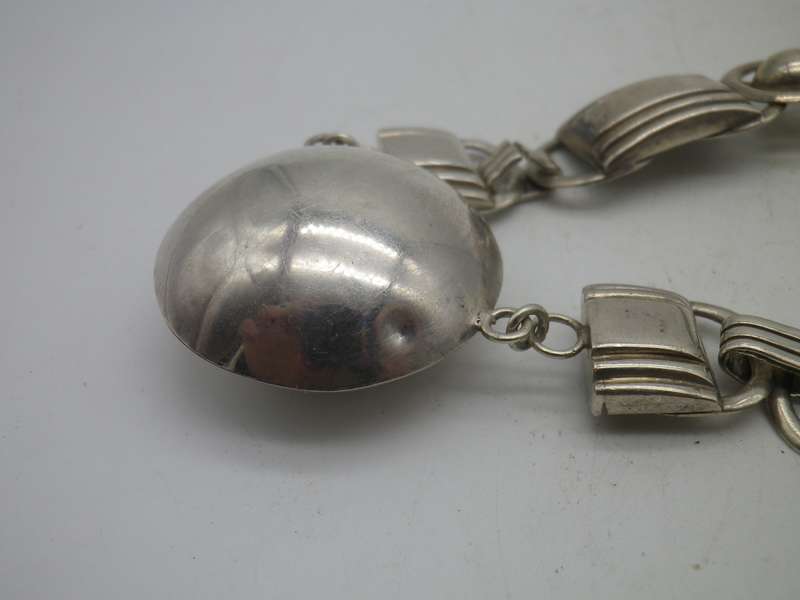 Stunning Designer CANDIDA -Joe Calafato -Sterling Silver Vintage necklace. approx 59 grms. 42.5cm