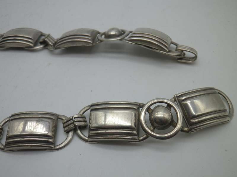 Stunning Designer CANDIDA -Joe Calafato -Sterling Silver Vintage necklace. approx 59 grms. 42.5cm