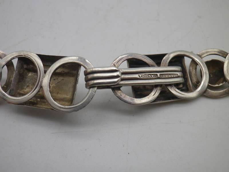 Stunning Designer CANDIDA -Joe Calafato -Sterling Silver Vintage necklace. approx 59 grms. 42.5cm