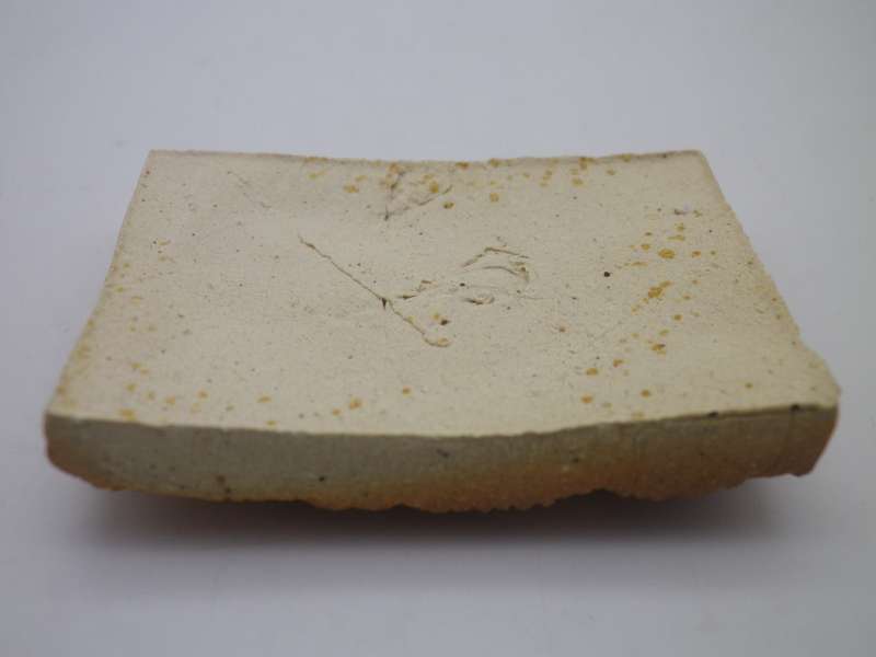 EXQUISITE Miniature Handmade Porcelain Tile by FAMOUS SA ARTIST JOHN BAUER 10 on offer!! (No: 9)