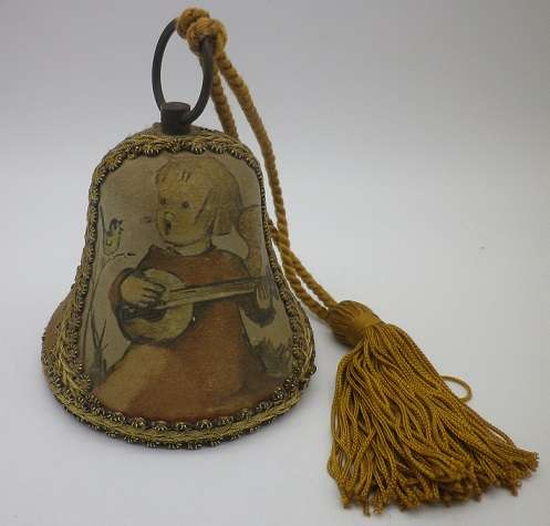 Vintage c1970s German Musical Bell with Swiss Reuage Mechanism. Works. Plays Silent Night. RARE