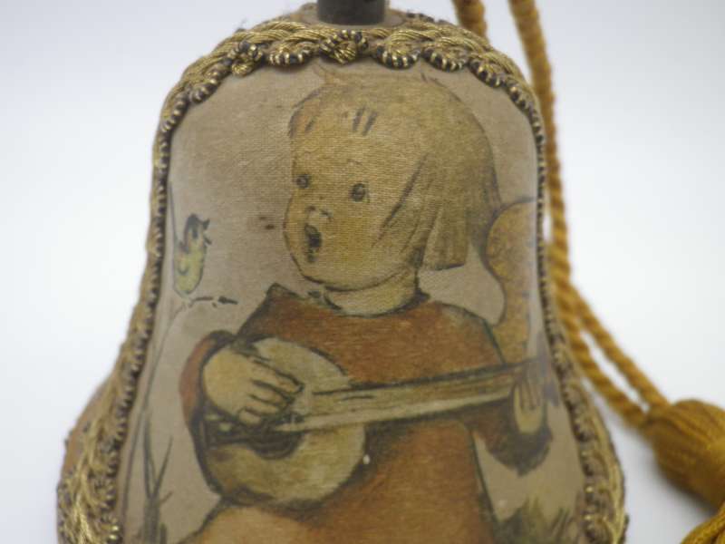 Vintage c1970s German Musical Bell with Swiss Reuage Mechanism. Works. Plays Silent Night. RARE