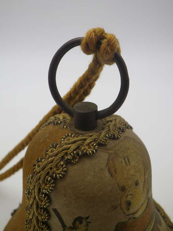 Vintage c1970s German Musical Bell with Swiss Reuage Mechanism. Works. Plays Silent Night. RARE