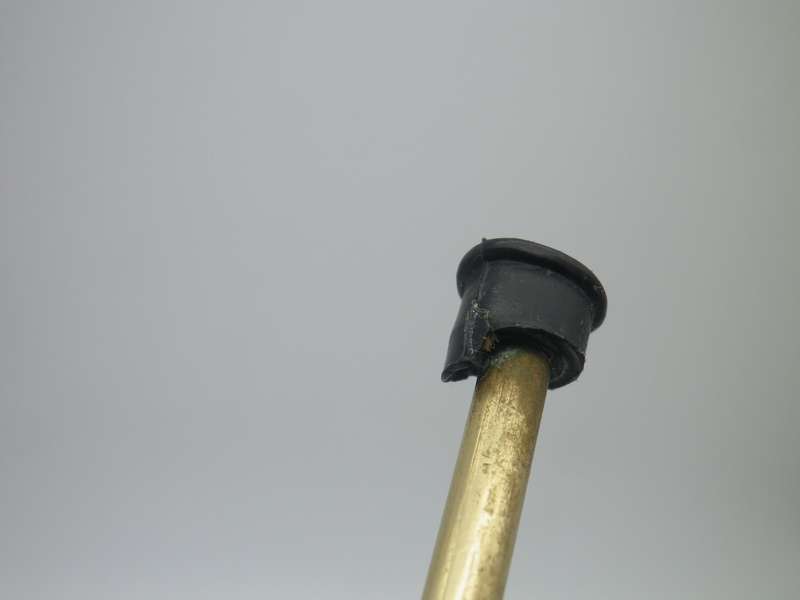 Small Original Indian Brass Hash Pipe. 12cm tall
