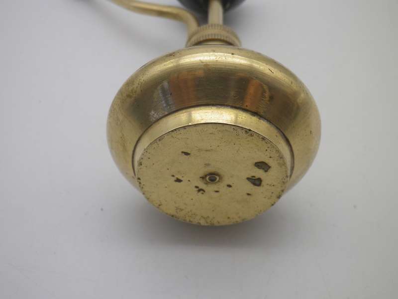 Small Original Indian Brass Hash Pipe. 12cm tall