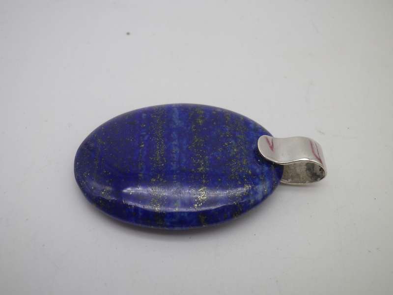 Sterling Silver & Lapis Lazuli Pendant & Earrings set