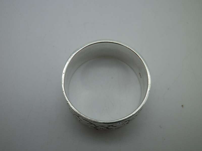 Sterling Silver Men`s Large Vintage Ring  Size: Z. 7.27 g