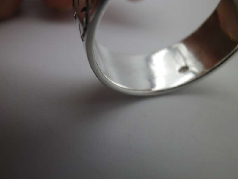 Sterling Silver Men`s Large Vintage Ring  Size: Z. 7.27 g