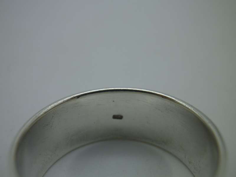 Sterling Silver Men`s Large Vintage Ring  Size: Z.2  7.58g