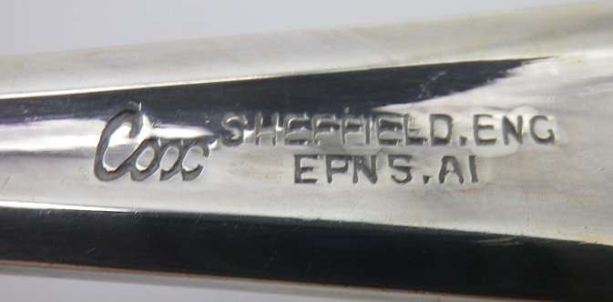 SUPERB A1 EPNS EIGHT PLACE 84 piece Vintage Canteen of Cutlery. Cox Co Ltd SHEFFIELD 1950s