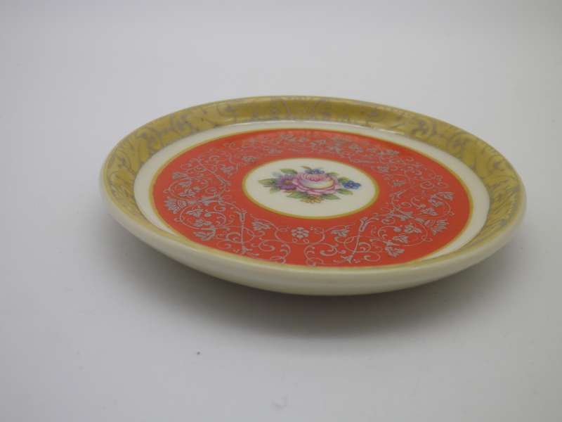 Pretty ROSENTHAL GERMANY Vintage pin dish or coaster. 9cm