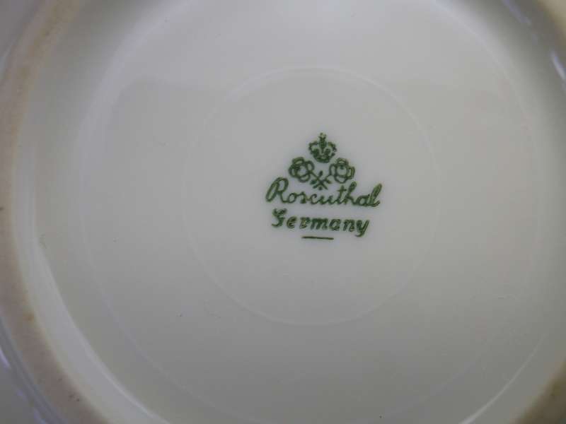 Pretty ROSENTHAL GERMANY Vintage pin dish or coaster. 9cm