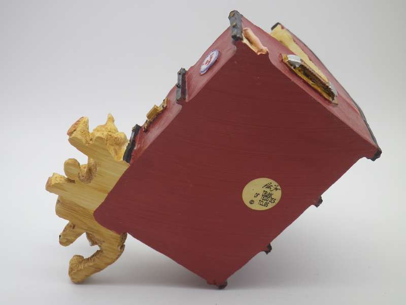 COLOUR BOX MINIATURE A TRUNK FULL OF TEDDIES Ltd Edition by PETER FAGAN. RARE