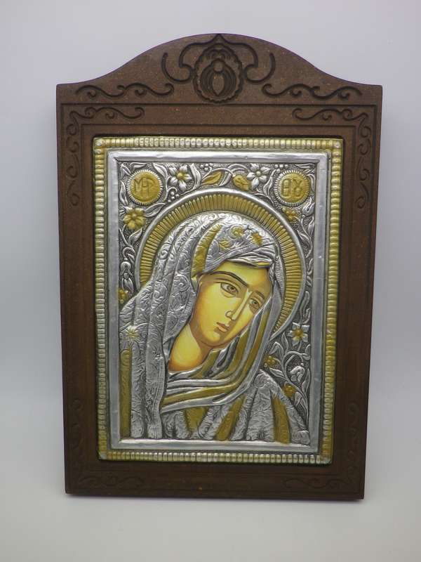 Madonna Icon. Byzantine replica