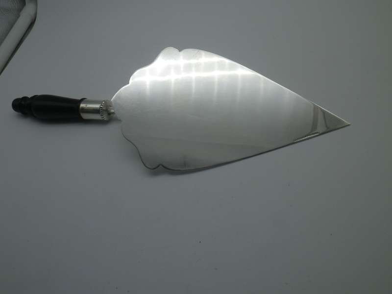 RARE!!! Sterling Silver Presentation Trowel Commemorating opening of DURBAN AQUARIUM! 11 March 1957