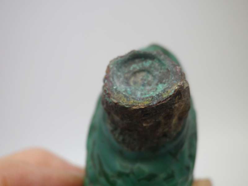 RARE!! GENUINE ANTIQUE CHINESE PEKING GLASS SNUFF BOTTLE. FOUND IN CAPE TOWN DUMP!!!