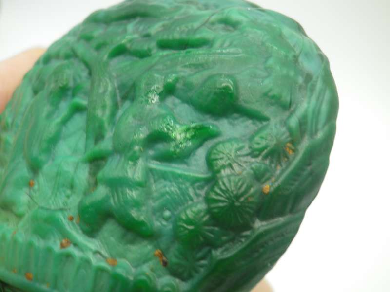 RARE!! GENUINE ANTIQUE CHINESE PEKING GLASS SNUFF BOTTLE. FOUND IN CAPE TOWN DUMP!!!