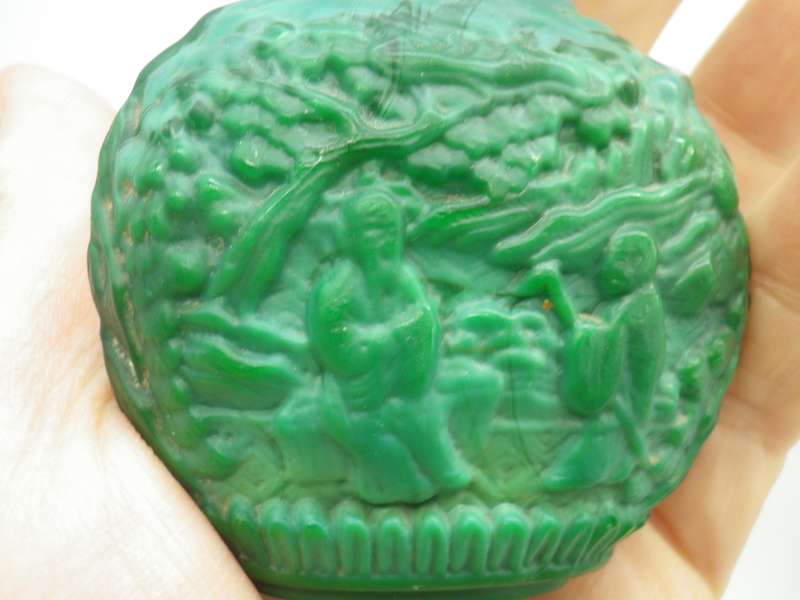 RARE!! GENUINE ANTIQUE CHINESE PEKING GLASS SNUFF BOTTLE. FOUND IN CAPE TOWN DUMP!!!