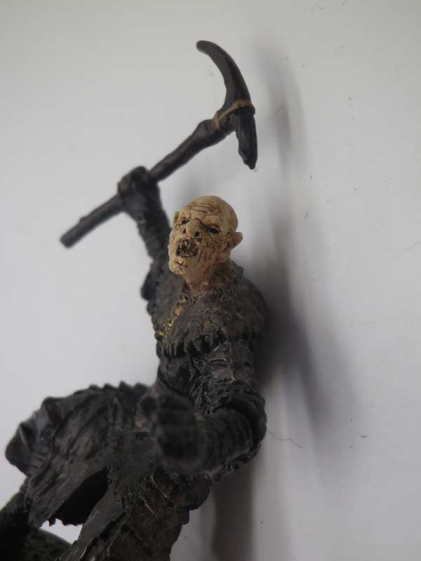 ORC Lord of the Rings Hand Painted Lead figurine NLP 2004. Original label Very Good Condition.
